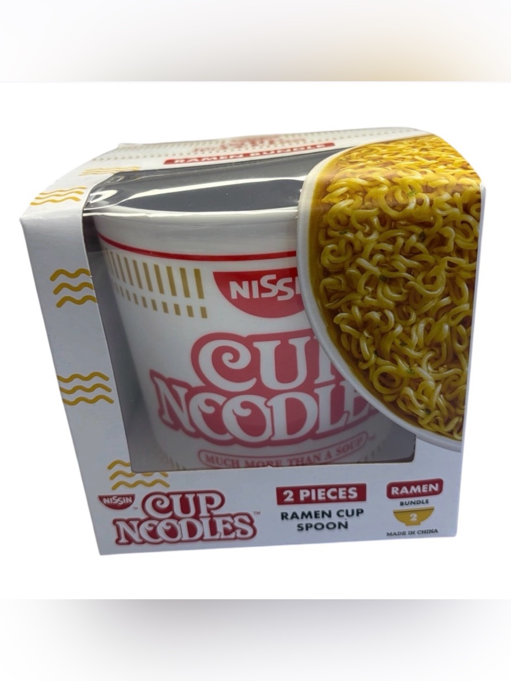 Ramen 🍜 Cup of Noodle Bundle with 2 pc Cup and Bowl
